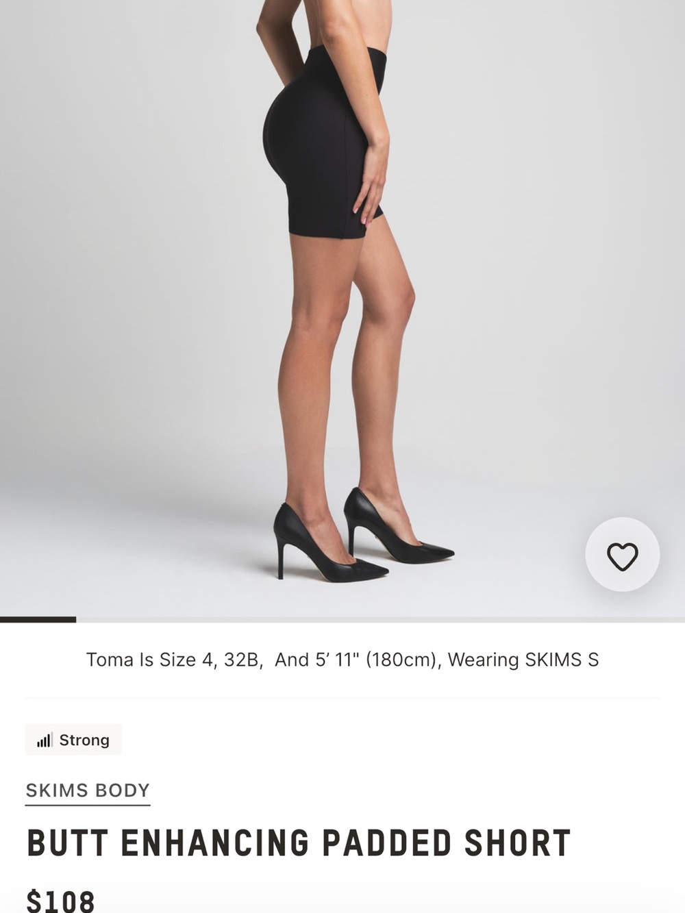 SKIMS Black Pointed Stiletto Pumps